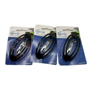 Goody NEW Vintage Classic Metal‎ Barrettes Hair Accessories set of 3